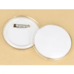 3 badges à personnaliser Ø 6 cm