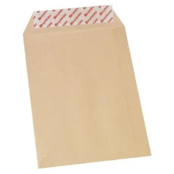 50 enveloppes en papier kraft 90 g - 16,2 x 22,9 cm
