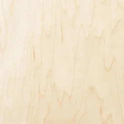 2 Feuilles Placage Bois d'Érable - 30,5 x 30,5 Cm