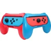2 grips manette pour Joy Cons Bleu et Rouge
