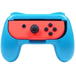 2 grips manette pour Joy Cons Bleu et Rouge