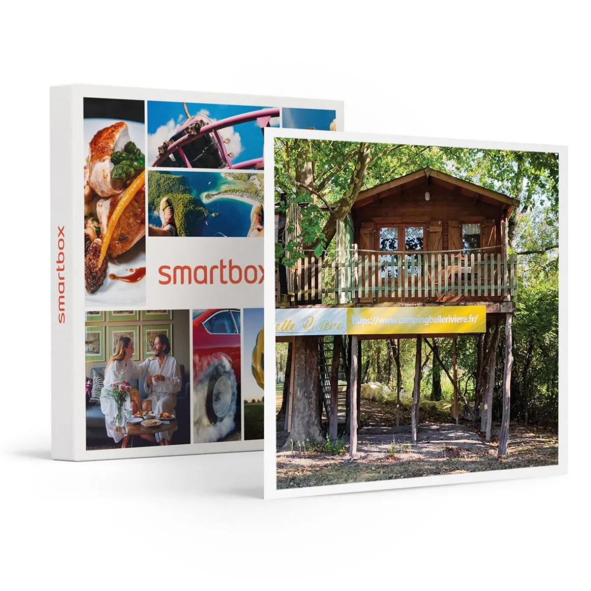 3 jours en cabane perchée en famille dans un camping près de Saintes - Coffret Cadeau Séjour