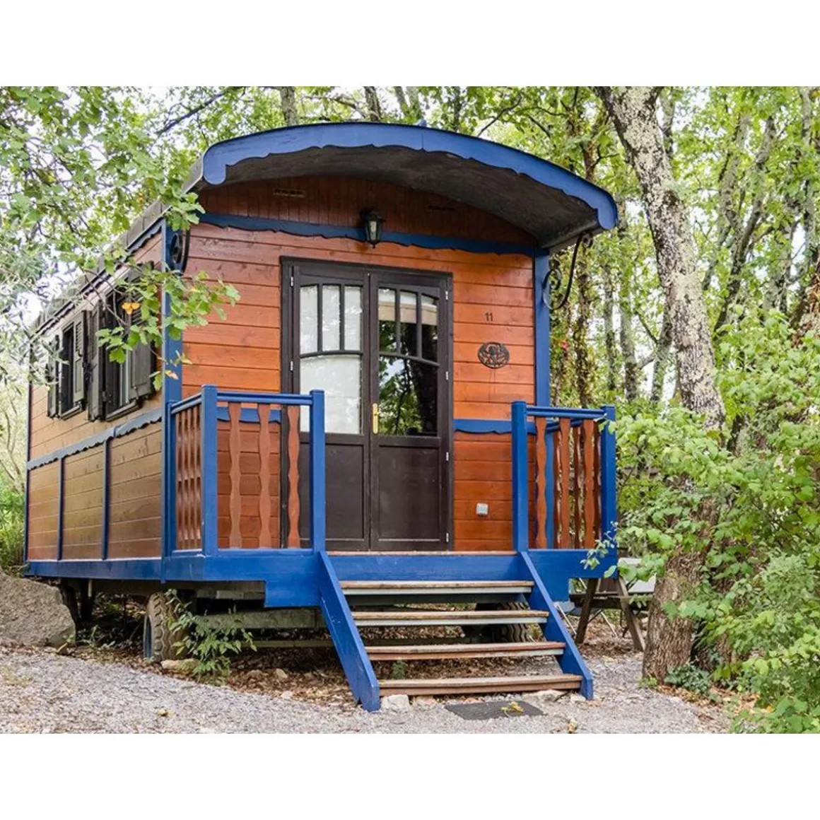 3 jours insolites en roulotte avec accès au spa en Ardèche - Coffret Cadeau Séjour