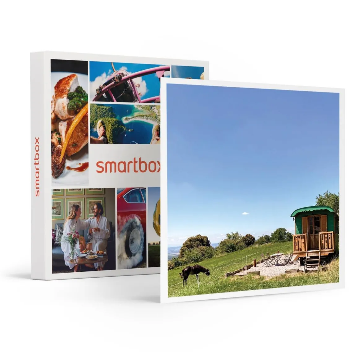 2 jours insolites en roulotte avec bain bouillonnant près de Toulouse - Coffret Cadeau Séjour