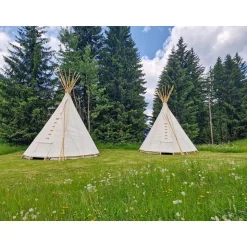 3 jours insolites en tipi en famille près de Megève - Coffret Cadeau Séjour