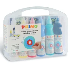 6 peintures pour vitres amovibles