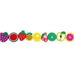 20 perles fruits 11 mm