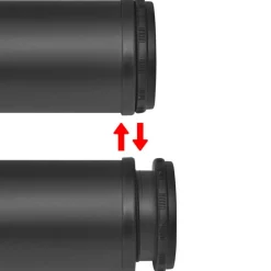 4 pieds de table reglables en hauteur 710 mm Noir