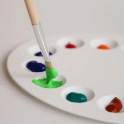 10 pinceaux ronds et plats