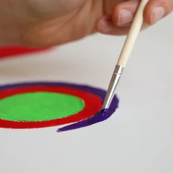 10 pinceaux ronds et plats