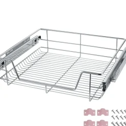 4 tiroirs de rangement téléscopiques