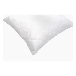 ABEIL Oreiller a memoire de forme matelasse 60x60 cm blanc