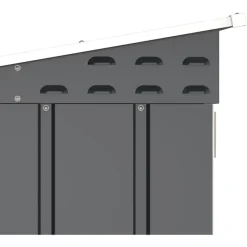 Abri à vélos - Métal - Anthracite - 2,05m²