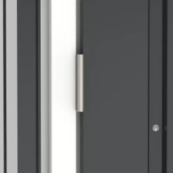 Abri à vélos - Métal - Anthracite - 2,05m²