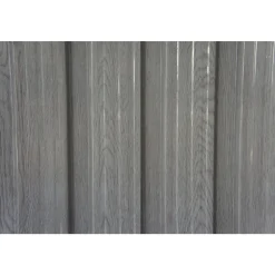 Abri de jardin métal - Imitation bois - 4,72² - PAO