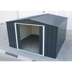 Abri de jardin métal - 9,11m² - PONCE