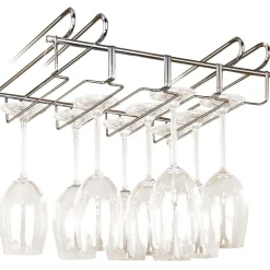 Accroche-verres pour étagère - 12 verres