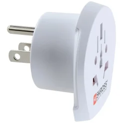 Adaptateur secteur de voyage Europe vers USA