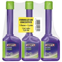 Additif carburant pour essence - 3x125ml