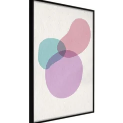 Affiche Murale Encadrée Pastel Sets I