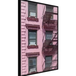 Affiche Murale Encadrée Pink Facade