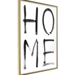 Affiche Murale Encadrée Simply Home