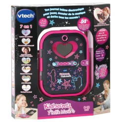 Agenda électronique Kidisecrets Selfie Music Noir