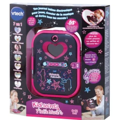 Agenda électronique Kidisecrets Selfie Music Noir