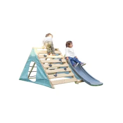 Aire de jeux bébé avec toboggan - Bois - H91cm - OLYMPIC HERCULE
