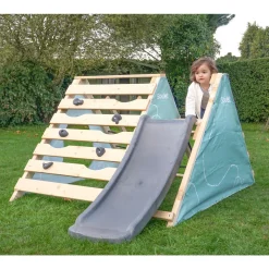 Aire de jeux bébé avec toboggan - Bois - H91cm - OLYMPIC HERCULE