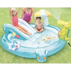 Aire de jeux gonflable Alligator - Intex