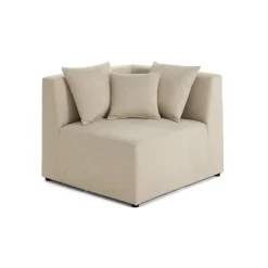 Amalfi - module d'angle réversible - en tissu