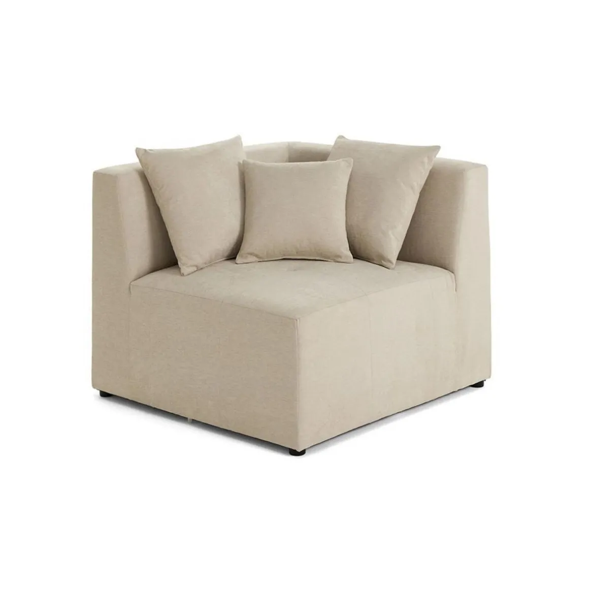 Amalfi - module d'angle réversible - en tissu