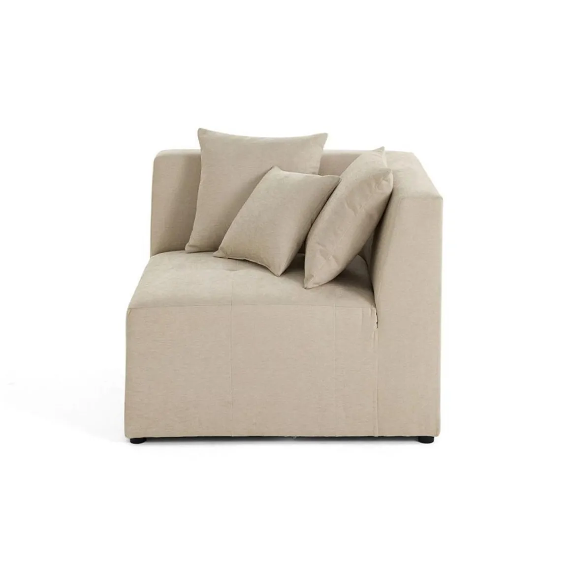 Amalfi - module d'angle réversible - en tissu