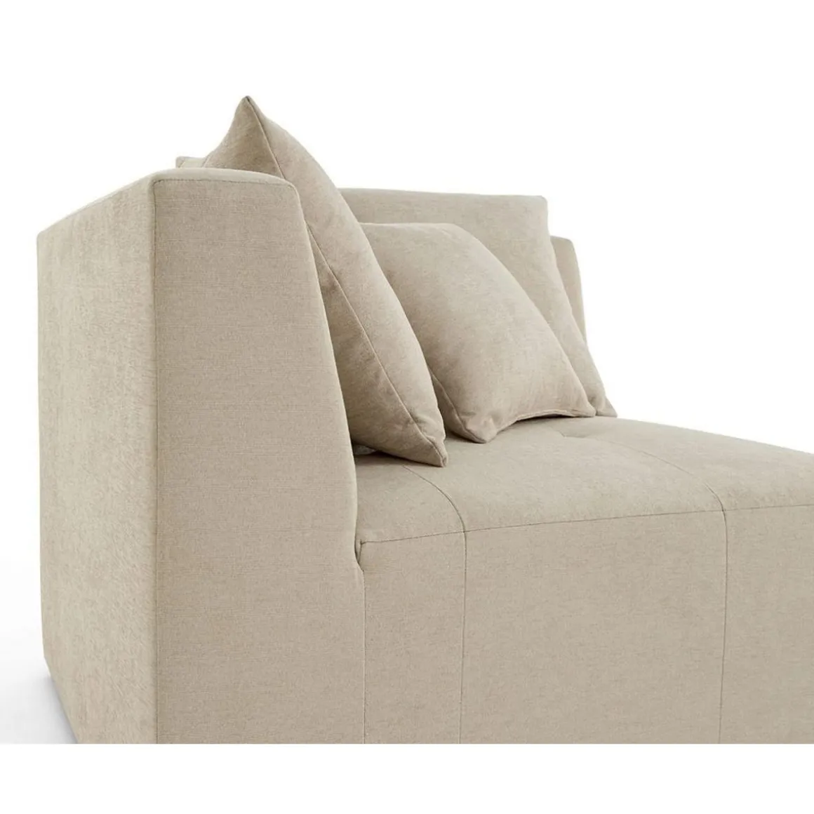 Amalfi - module d'angle réversible - en tissu