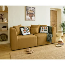 Amalfi - module d'angle réversible - en tissu