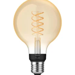 Ampoule LED connectée HUE White E27 9W Filament Globe
