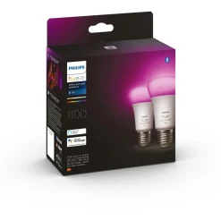 Ampoule LED connectée HUE W&C E27 75W x2