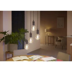 Ampoule LED connectée HUE White Ambiance E27 7W Globe Filament