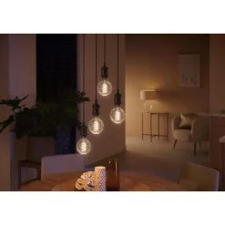 Ampoule LED connectée HUE White Ambiance E27 7W Globe Filament