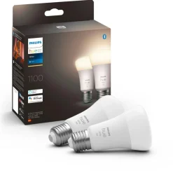 Ampoule LED connectée HUE White E27 75W x2