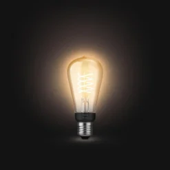 Ampoule LED connectée HUE White E27 9W Filament Edison