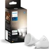 Ampoule LED connectée Hue White 5.5W GU10 X2