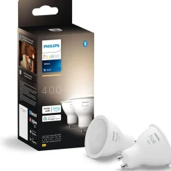 Ampoule LED connectée Hue White 5.5W GU10 X2