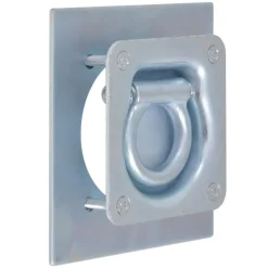 Anneau d'arrimage pour remorque 6 pcs Acier galvanise 2000 kg