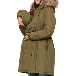 anteau de Grossesse et de Portage Femme amalicious Lamy Jacket 3in1