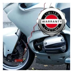 Antivol Moto Master Lock 8303EURDPS - Bloque Disque Rouge 80mm