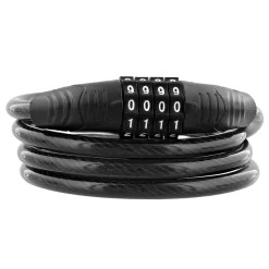 Antivol spirale à code pour vélo et trottinette