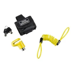 Antivol vélo câble - BURG WACHTER - 520 50 Yellow SB - Câble acier gainé 14 mm, 100 cm