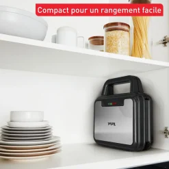 Appareil à croque 3 en 1 SW383D10 - Noir